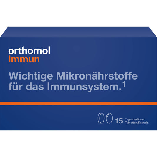 ORTHOMOL Immun 15 Tabl./Kaps.Kombipackung 1 St