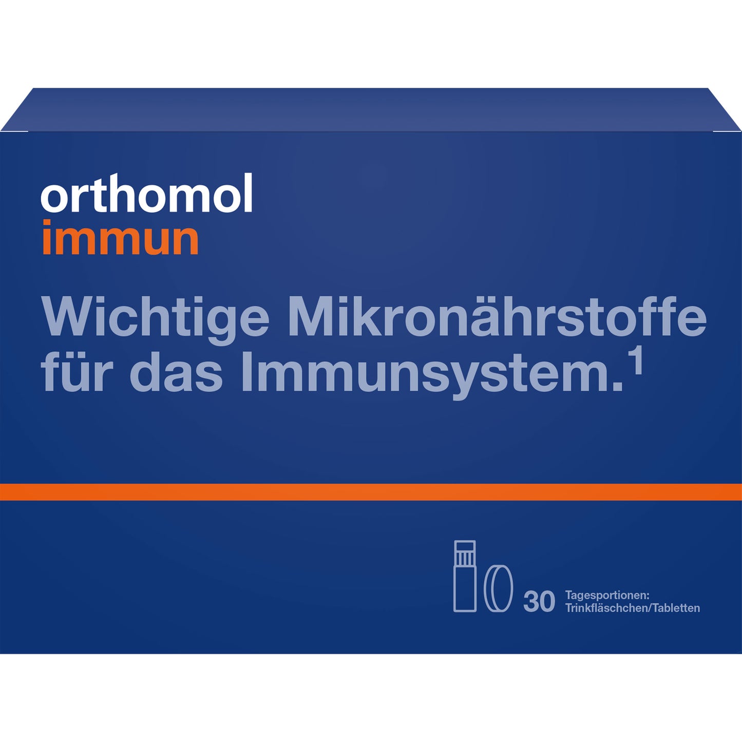 ORTHOMOL Immun Trinkfläschchen/Tabl.Kombipack. 30 St