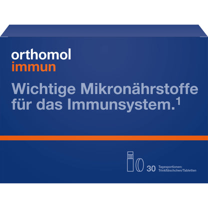 ORTHOMOL Immun Trinkfläschchen/Tabl.Kombipack. 30 St