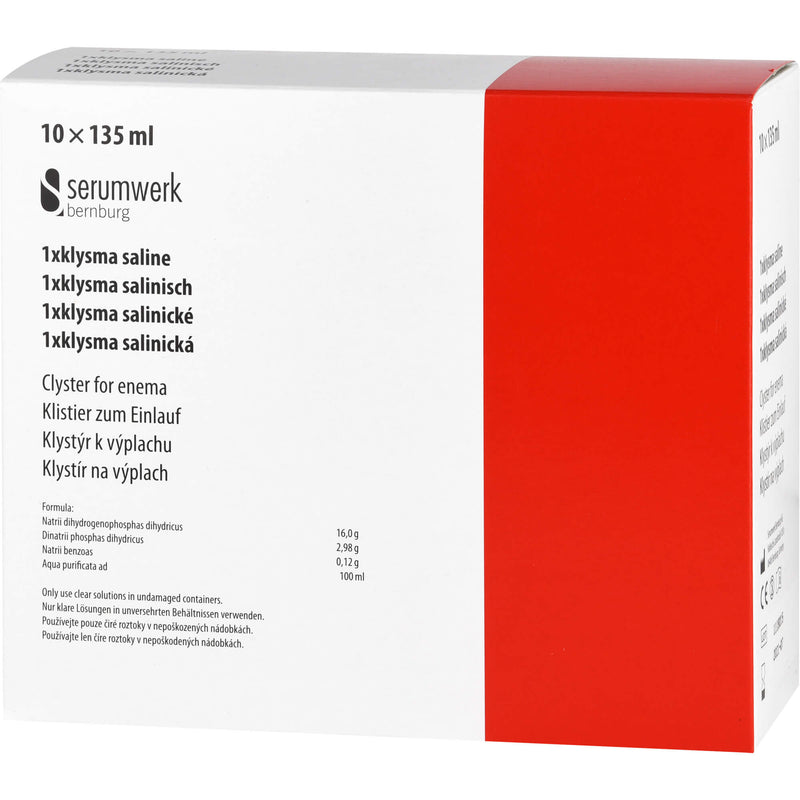 KLYSMA SALINISCH 10X135 ml