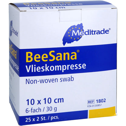 VLIESKOMPRESSEN steril 10x10 cm 6fach 25X2 St