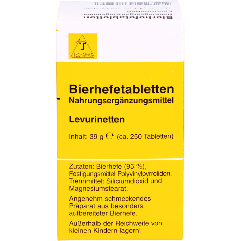 BIERHEFETABL LEVURINETTEN 250 St