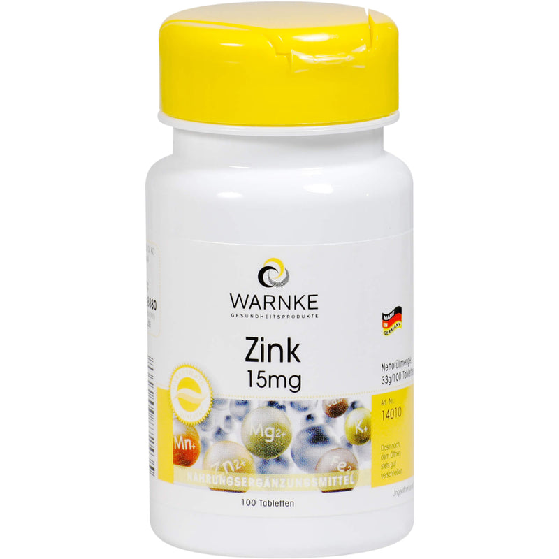 ZINK 15MG 100 St