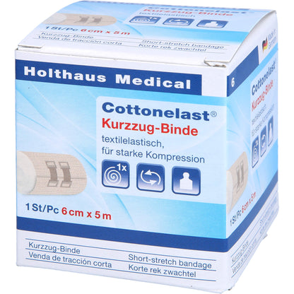 KURZZUGBINDE Cottonelast 6 cmx5 m 1 St