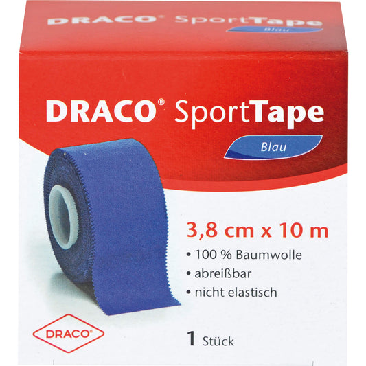 DRACO TAPEVERBAND 3,8 cmx10 m blau 1 St