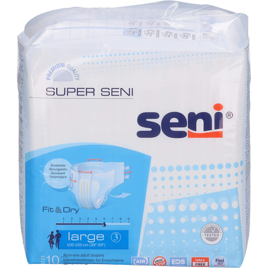 SENI Super Inkontinenzslip L 10 St