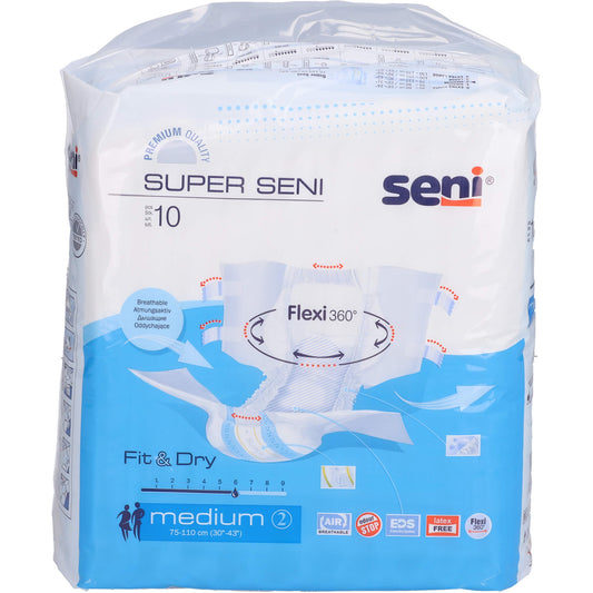 SENI Super Inkontinenzslip M 10 St
