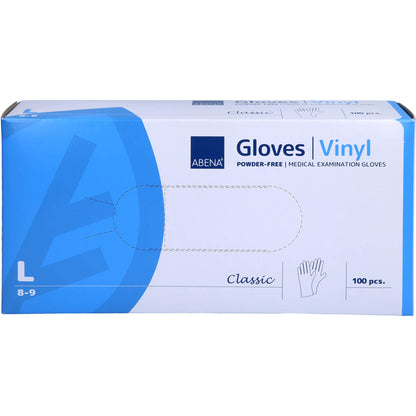 VINYL Handschuhe puderfrei large 100 St