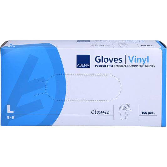 VINYL Handschuhe puderfrei large 100 St