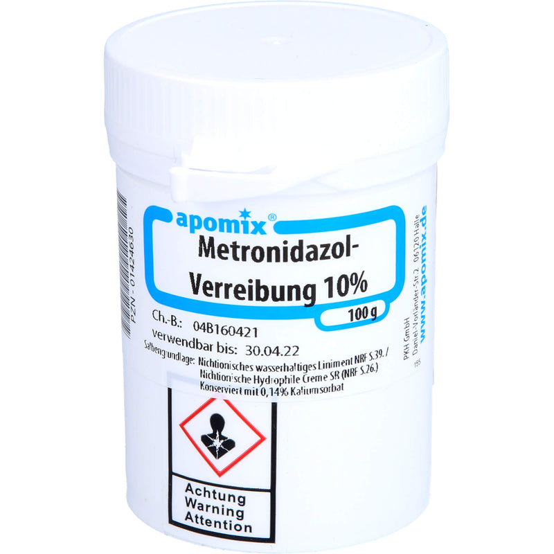 METRONIDAZOLVERREIBUNG 10% 100 g