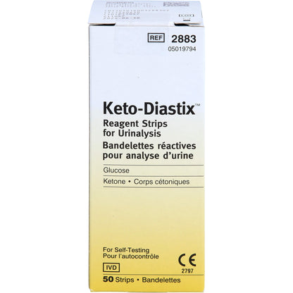 KETO DIASTIX Teststreifen 50 St