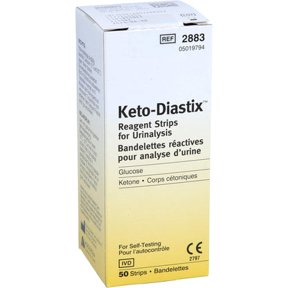 KETO DIASTIX Teststreifen 50 St