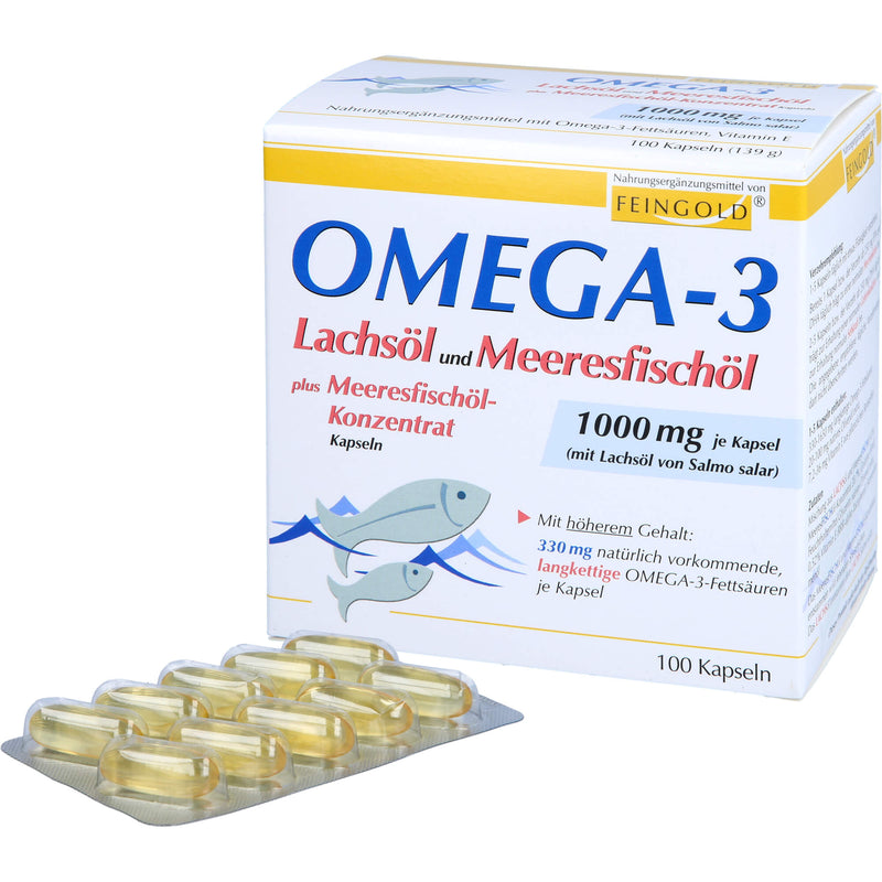 OMEGA 3 LACHSOEL U MEERESF 100 St