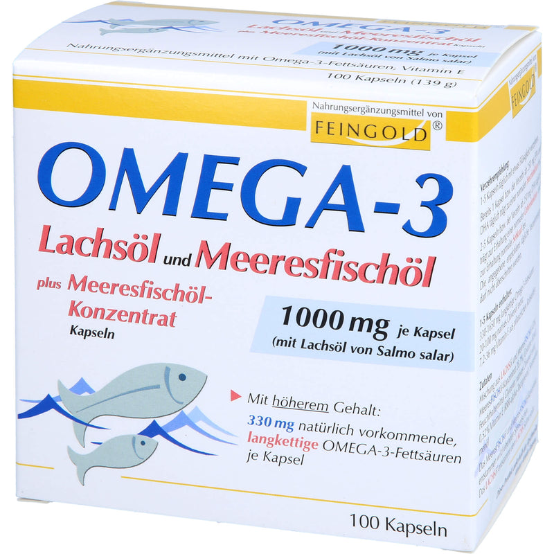 OMEGA 3 LACHSOEL U MEERESF 100 St