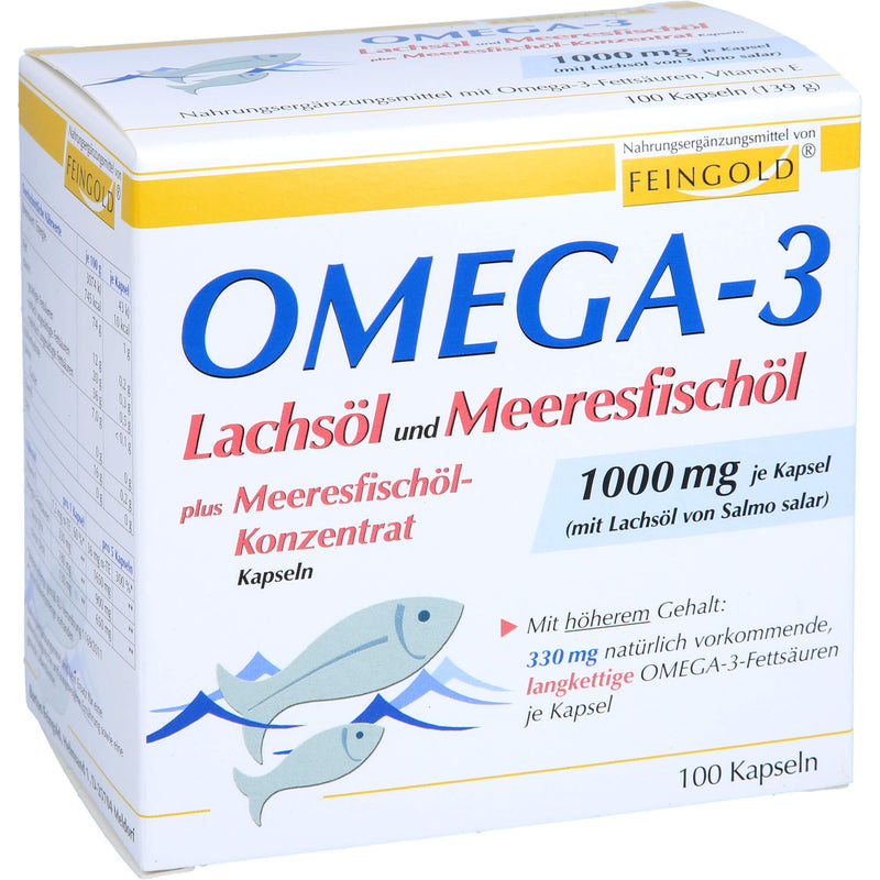 OMEGA 3 LACHSOEL U MEERESF 100 St