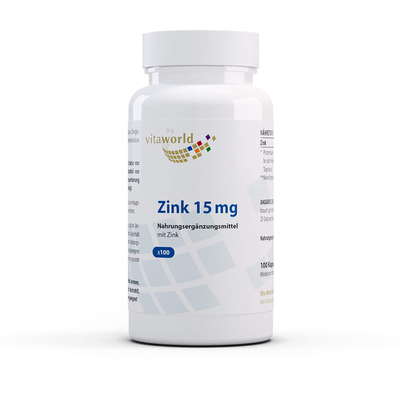 ZINK 15MG ZINKGLUCONAT 100 St