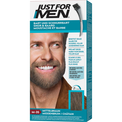 JUST for men Brush in Color Gel mittelbraun 28.4 ml