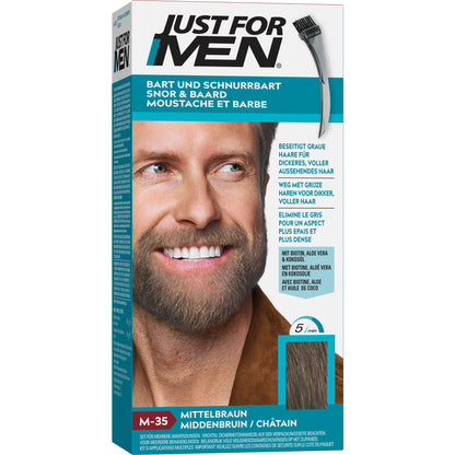 JUST for men Brush in Color Gel mittelbraun 28.4 ml