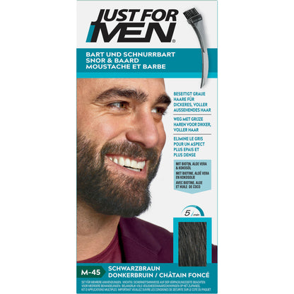 JUST for men Brush in Color Gel schwarzbraun 28.4 ml