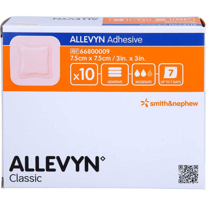 ALLEVYN ADHESIVE 7.5X7.5 10 St