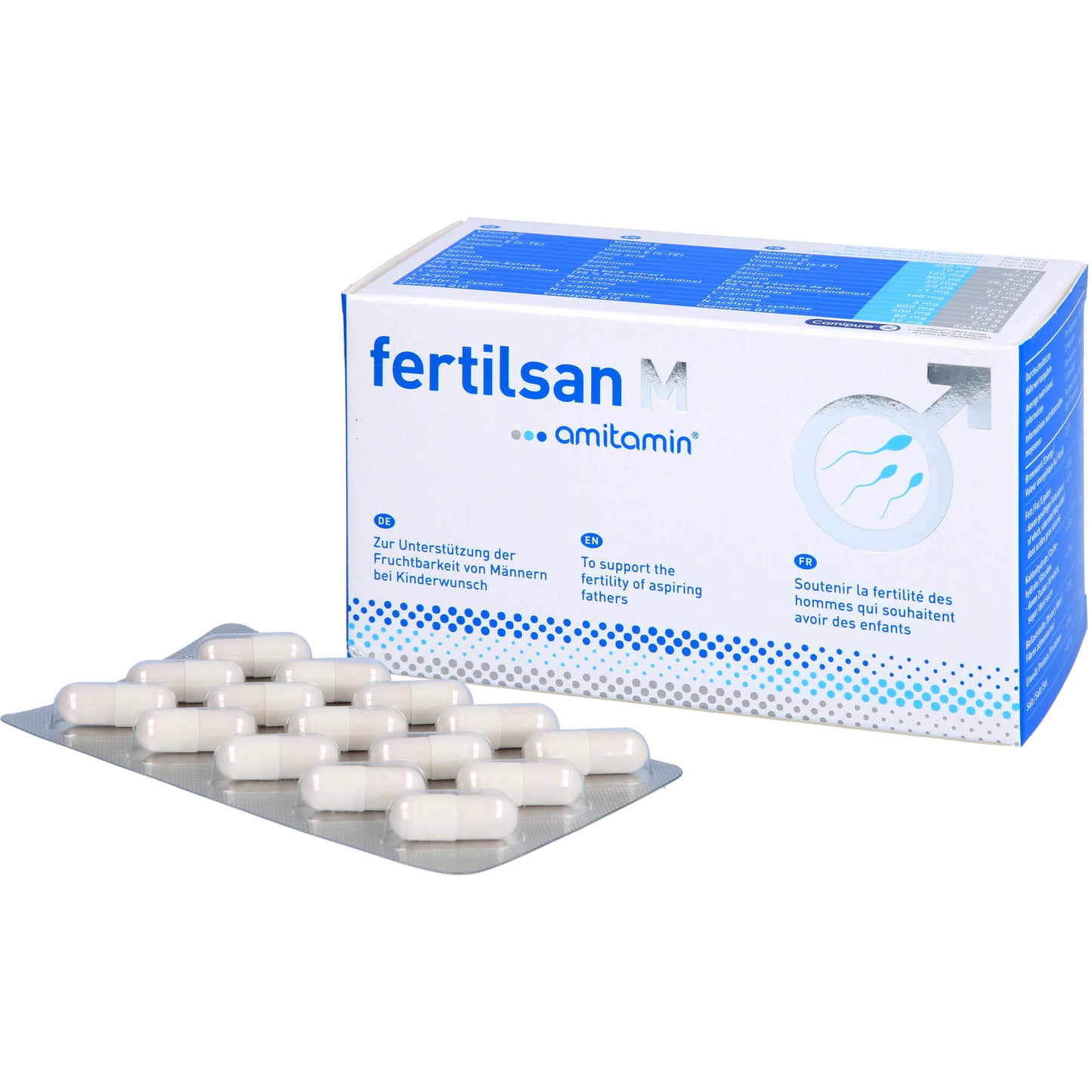 AMITAMIN fertilsan M Kapseln 90 St
