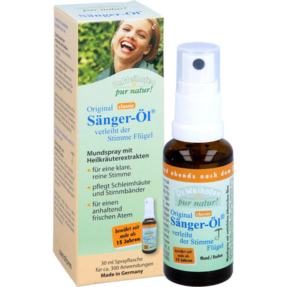 SÄNGER-ÖL Dr.Weihofen pur natur Sprühflasche 30 ml