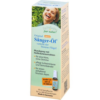 SÄNGER-ÖL Dr.Weihofen pur natur Sprühflasche 30 ml