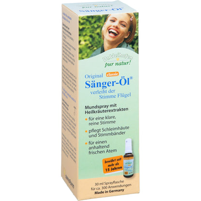 SÄNGER-ÖL Dr.Weihofen pur natur Sprühflasche 30 ml