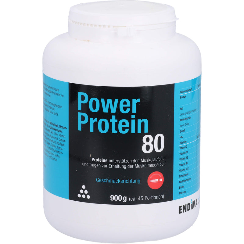 POWER PROTEIN 80 ERDBEER 900 g