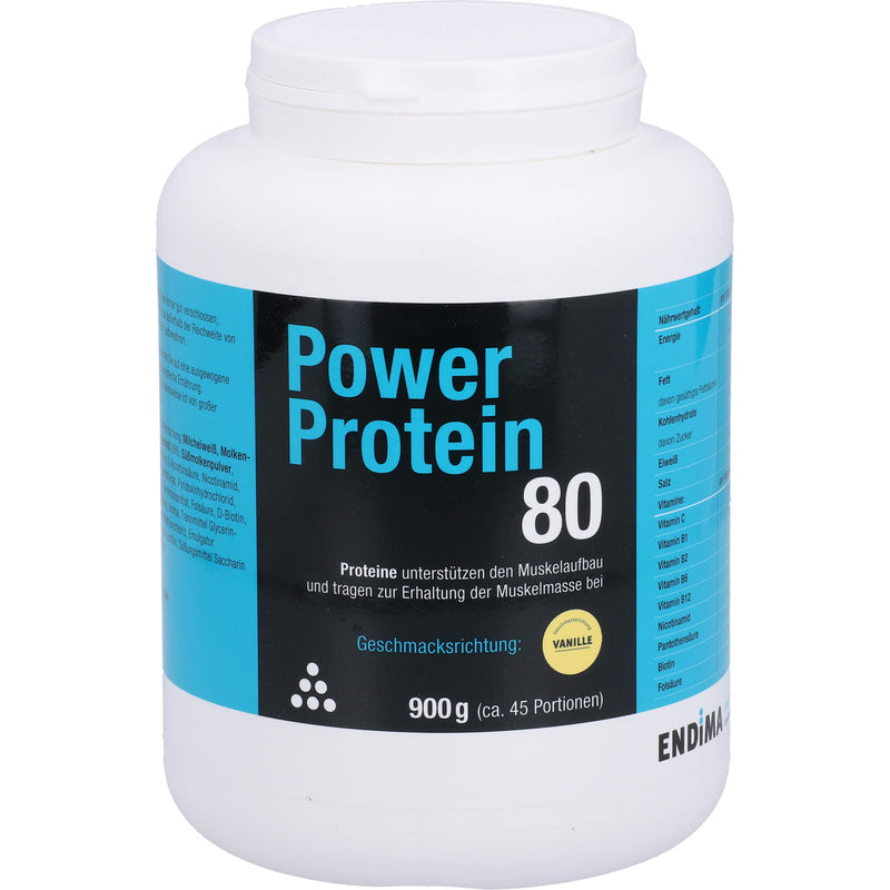 POWER PROTEIN 80 VANILLE 900 g