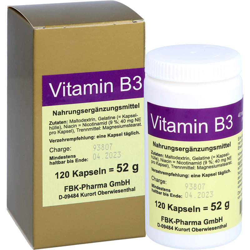 VITAMIN B3 120 St