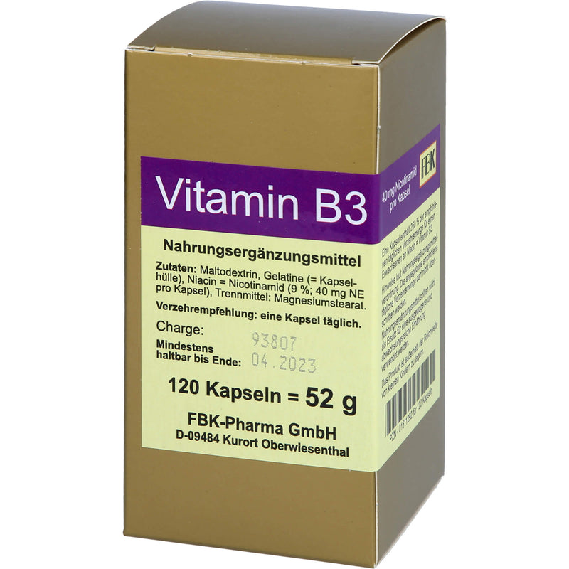 VITAMIN B3 120 St