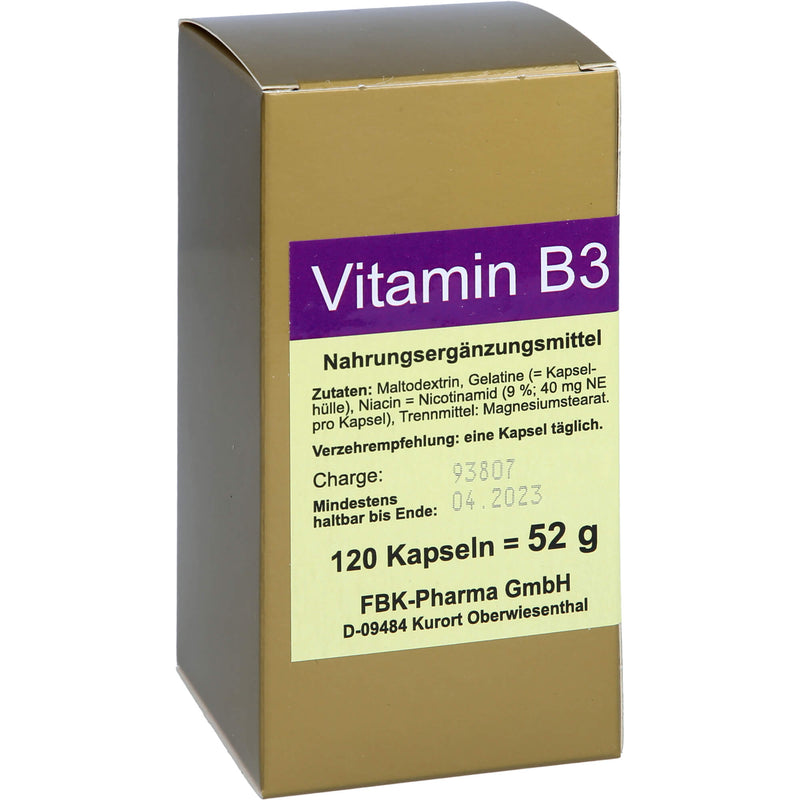 VITAMIN B3 120 St