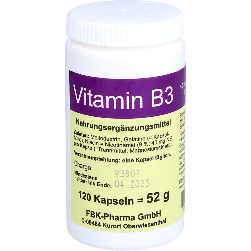 VITAMIN B3 120 St