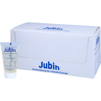 JUBIN Zuckerlösung schnelle Energie Tube 12X40 g