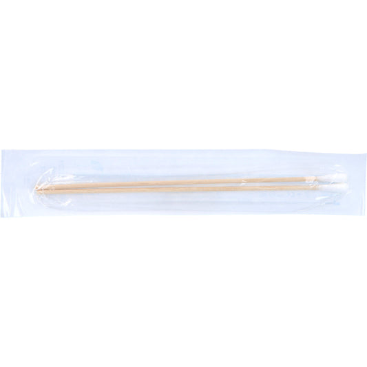WATTESTÄBCHEN Holz 15 cm kleiner Kopf steril 50X2 St