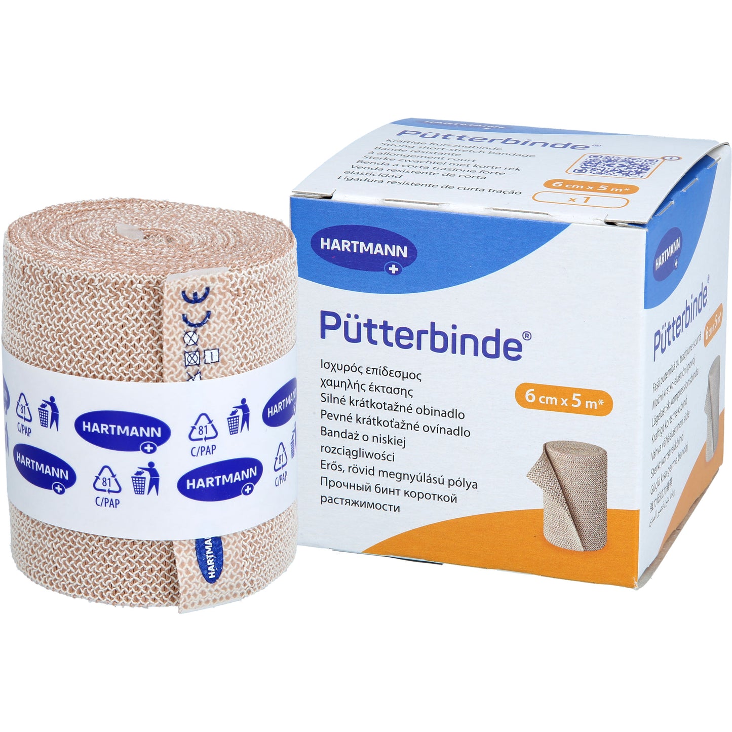PÜTTER Binde 6 cmx5 m 1 St