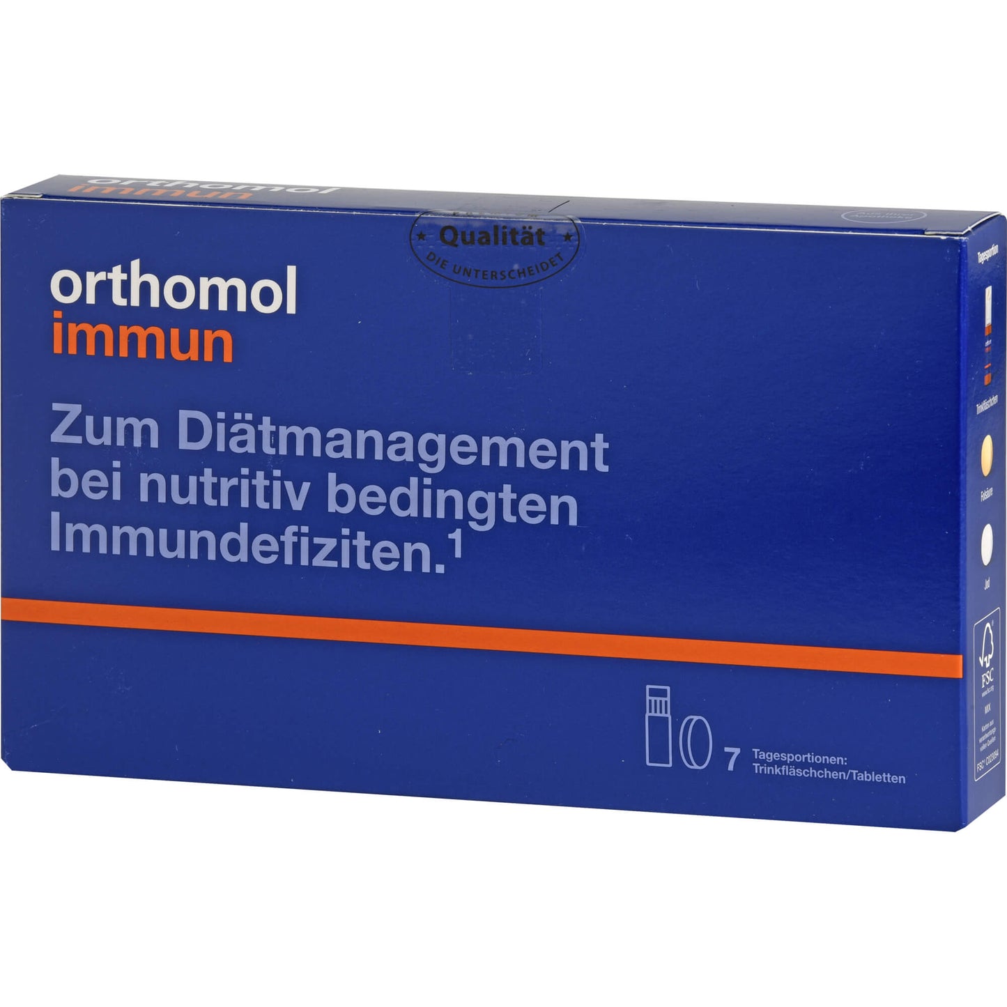ORTHOMOL Immun Trinkfläschchen/Tabl.Kombipack. 7 St
