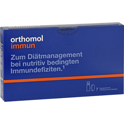ORTHOMOL Immun Trinkfläschchen/Tabl.Kombipack. 7 St