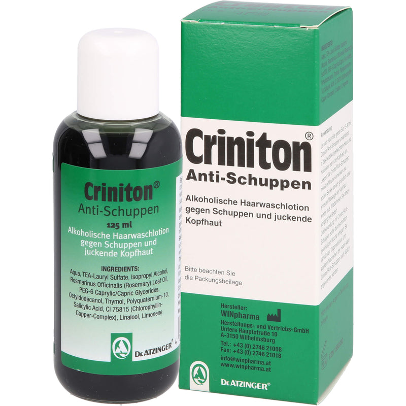 CRINITON ANTI SCHUPPEN 125 ml
