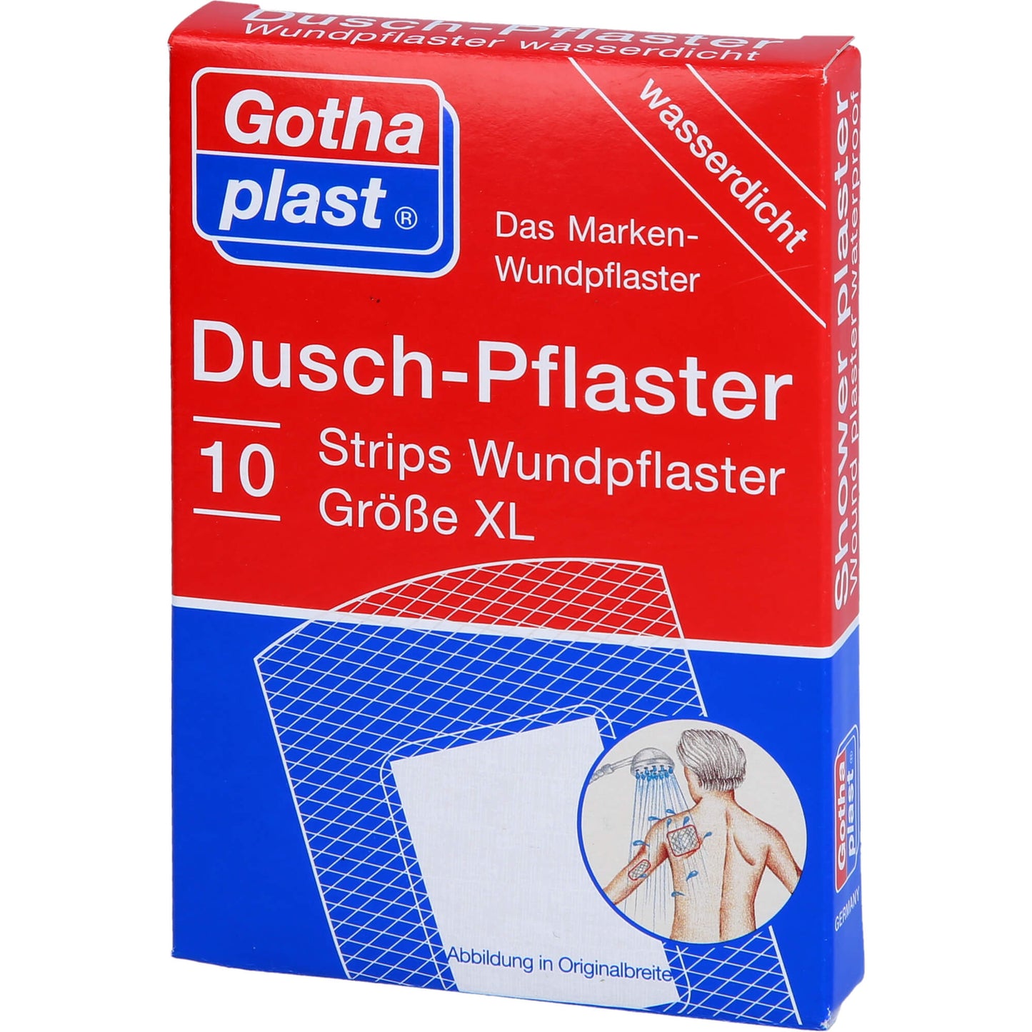 GOTHAPLAST Duschpflaster XL 48x70 mm 10 St