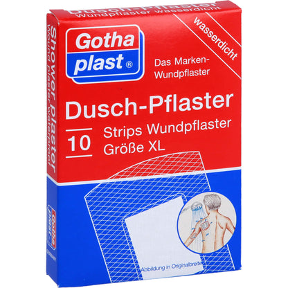 GOTHAPLAST Duschpflaster XL 48x70 mm 10 St
