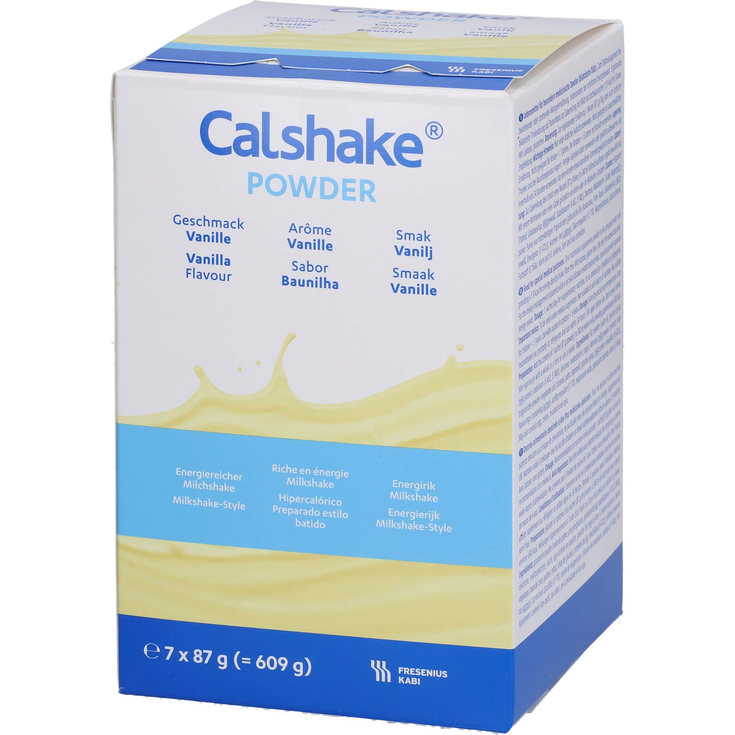 CALSHAKE Vanille Beutel Pulver 7X87 g