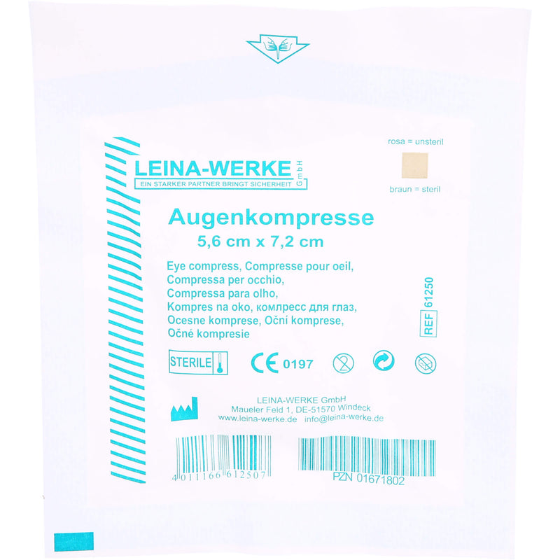 AUGENKOMPRESSE STE 56X72MM 1 St