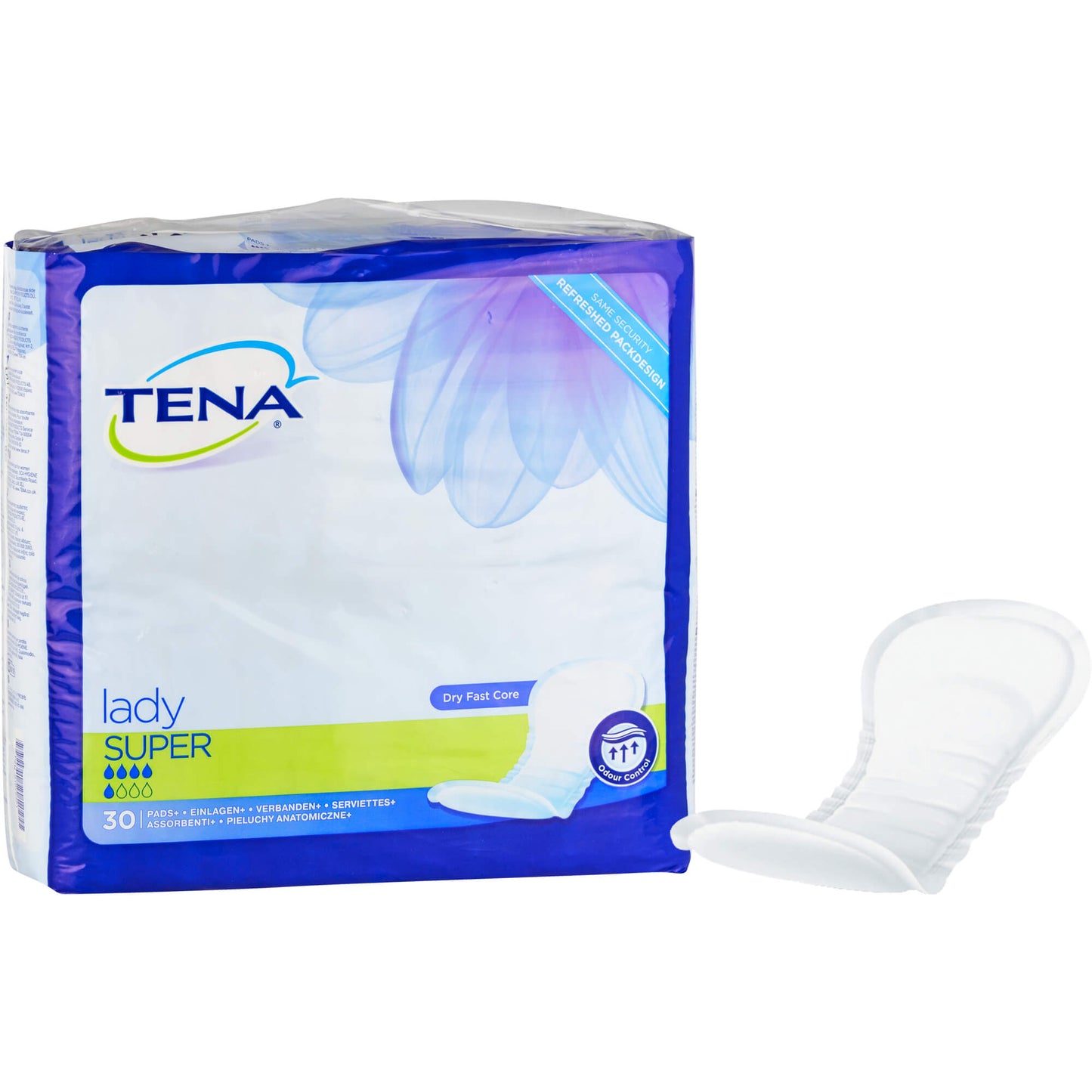 TENA LADY super Inkontinenz Einlagen 30 St