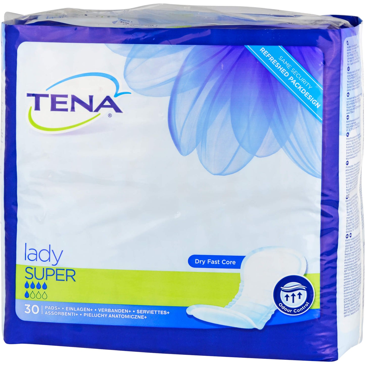 TENA LADY super Inkontinenz Einlagen 30 St