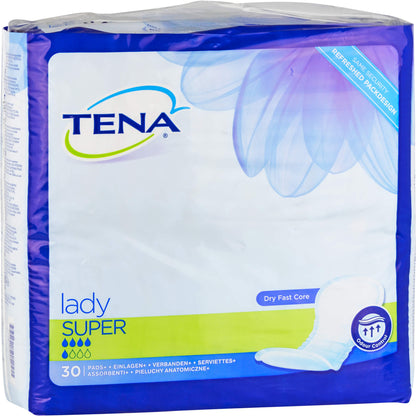 TENA LADY super Inkontinenz Einlagen 30 St