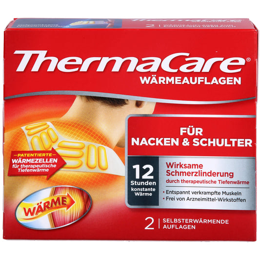THERMACARE Nacken/Schulter Auflagen z.Schmerzlind. 2 St