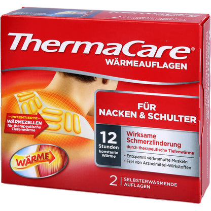 THERMACARE Nacken/Schulter Auflagen z.Schmerzlind. 2 St