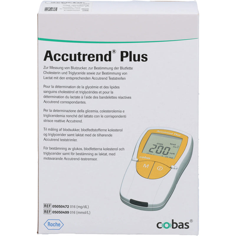 ACCUTREND PLUS MMOL/DL 1 St